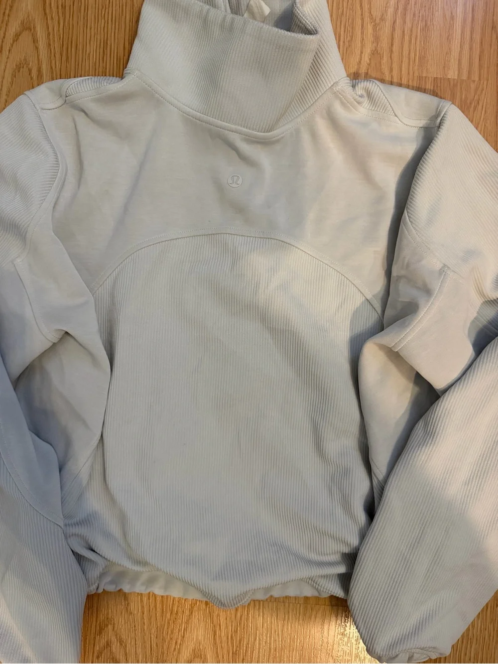 Lululemon Brushed Softstreme Ribbed Half Zip